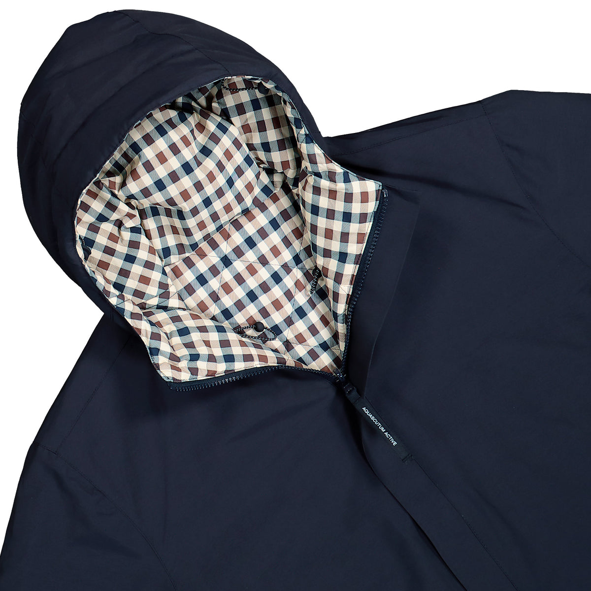 Aquascutum Cotyl-CN Reversible Jacket Navy Jackets AA-A006-JK005 11 Detailfoto | Overkill
