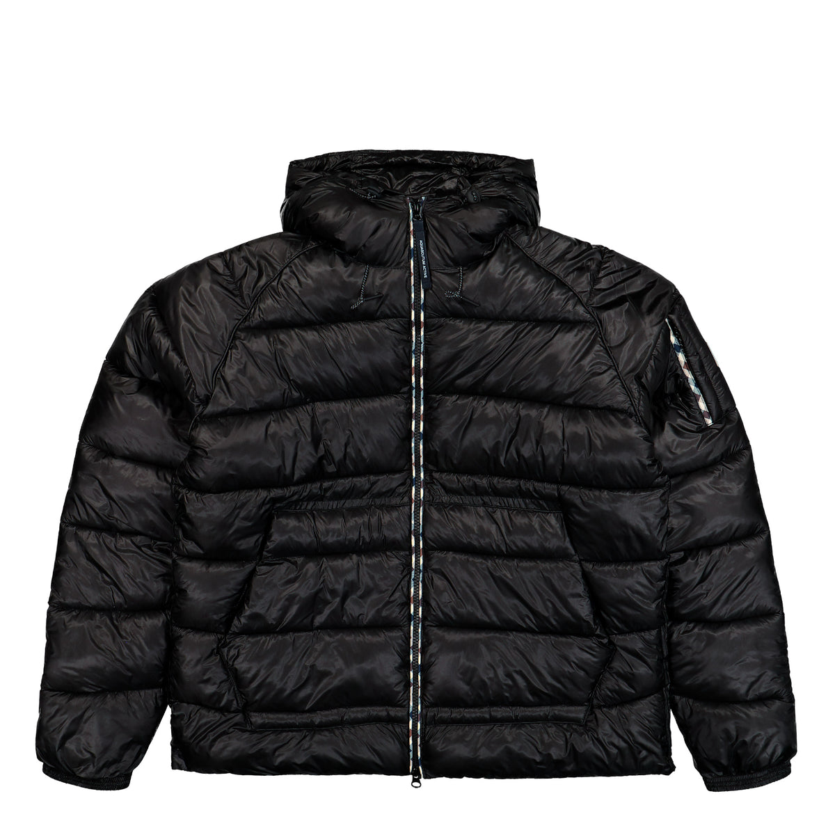 Aquascutum Veil-N Hooded Puffer Black Jackets AA-A006-JK002 16 | Overkill
