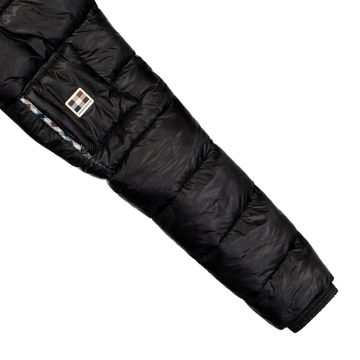 Aquascutum Veil-N Hooded Puffer Black Jackets AA-A006-JK002 16 Detail View 2 | Overkill

