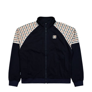 Aquascutum Check Sleeves Tracktop Navy Jackets AA-A006-SW028 11 | Overkill
