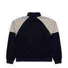 Aquascutum Check Sleeves Tracktop Navy Jackets AA-A006-SW028 11 Close-up | Overkill
