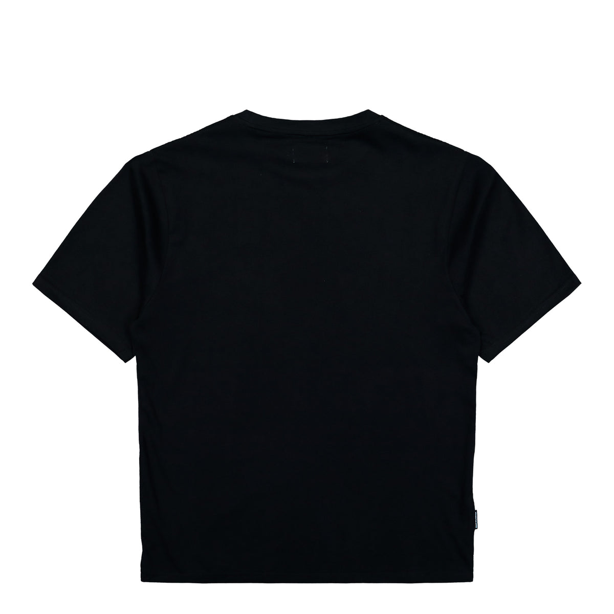 Aquascutum Check Shoulder T-Shirt Black    T-Shirt AA-A006-TS006 16 Close-up | Overkill
