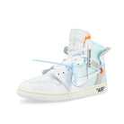 V.A.A. x Jordan Air Jordan 1 Retro High OG SP White / White High Top Sneakers AA3834 100 Close-up | Overkill
