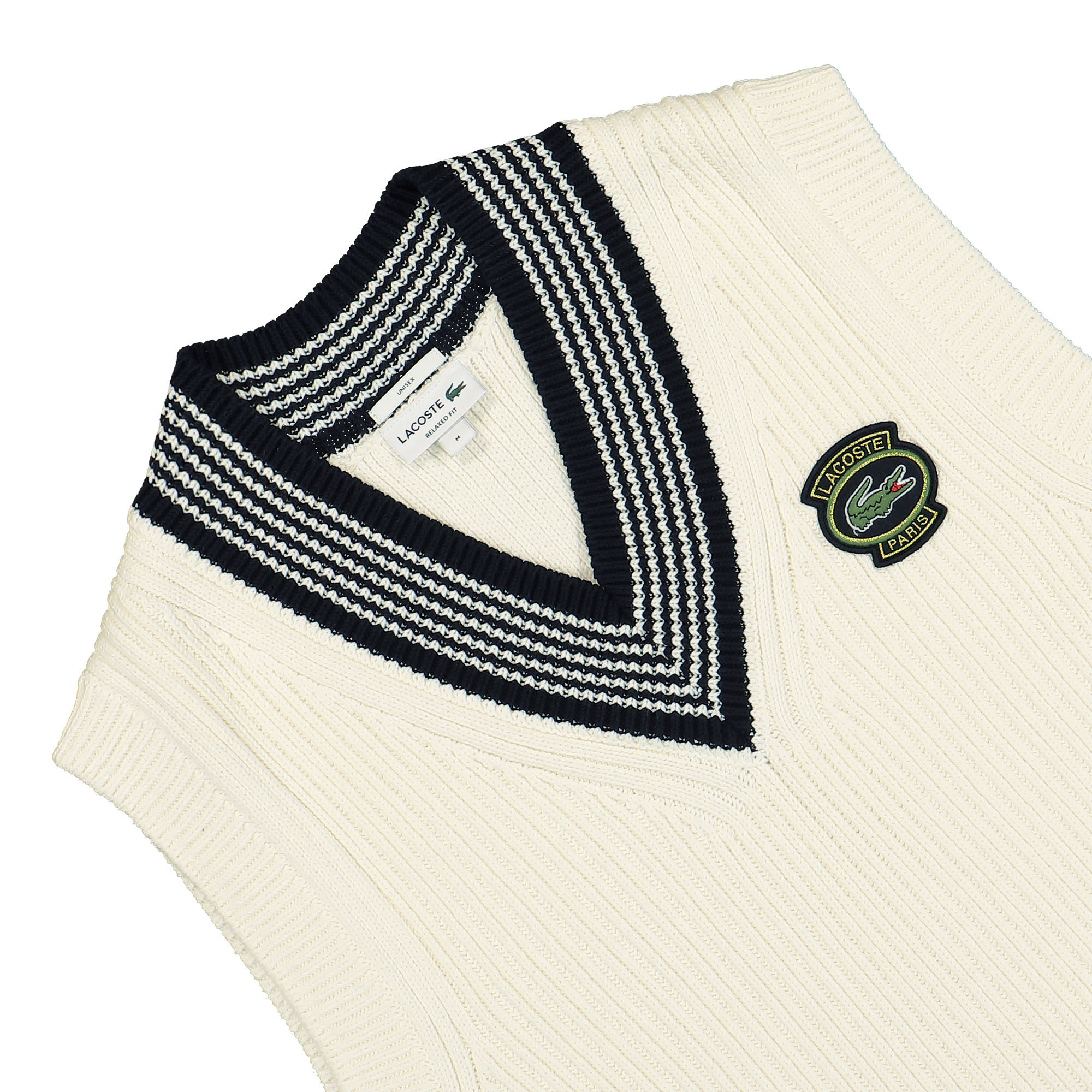 Lacoste Tennis Heritage Pullunder Laponie / Marine Sweater Vests Close-up | Overkill