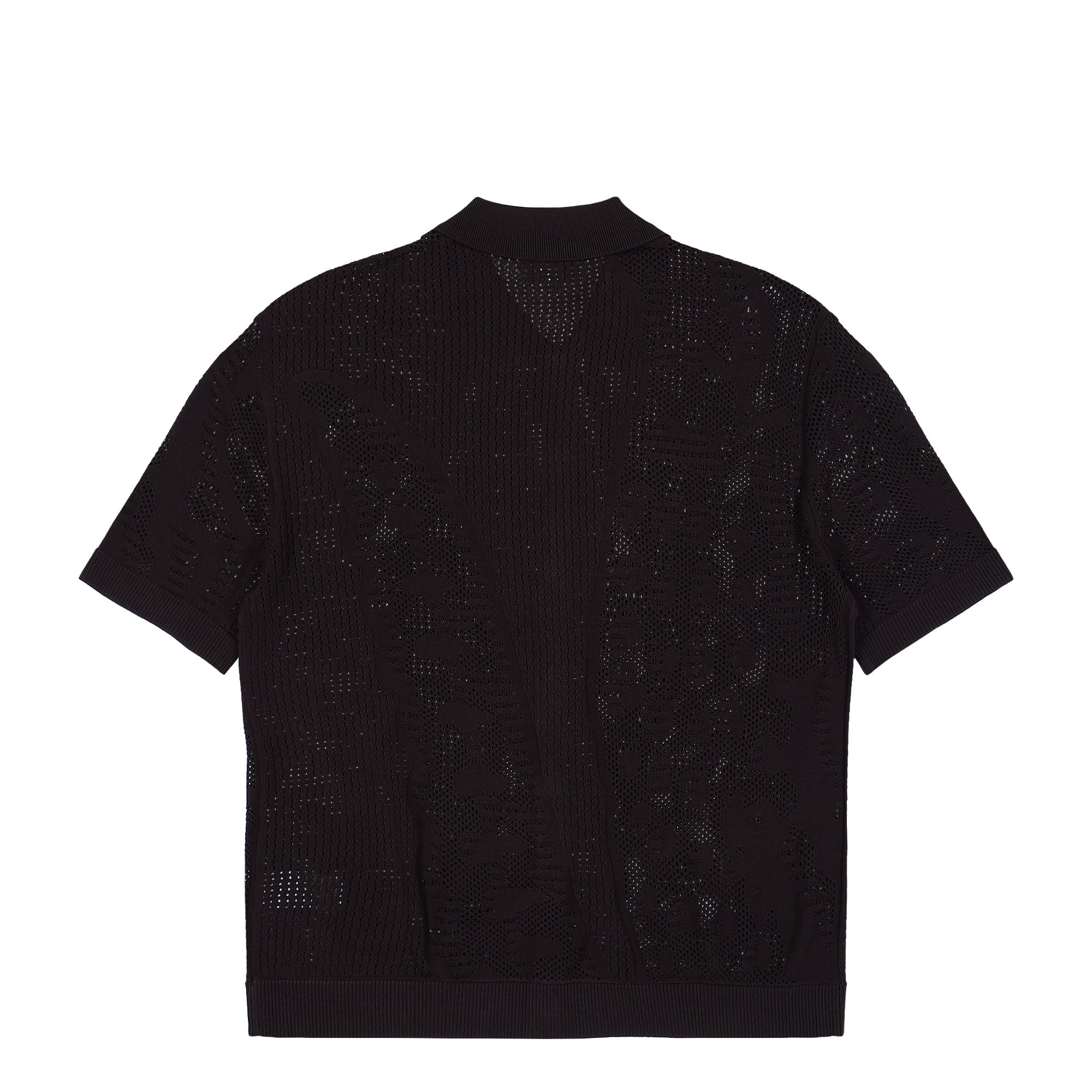 Lacoste Viscose Blend Knit Shirt Buffallo AH0796-00 3LA | OVERKILL