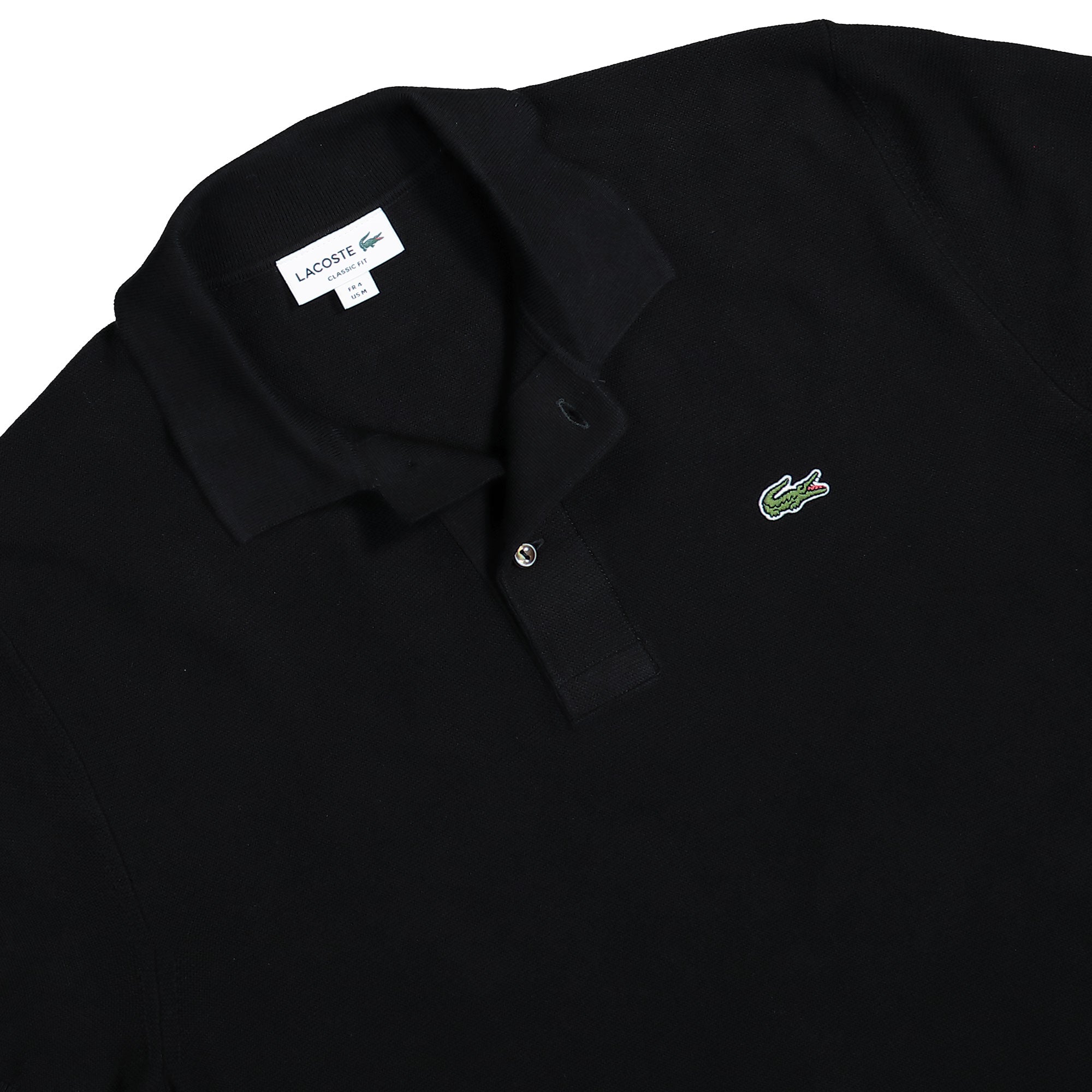 Lacoste Polo Sweater Black Polo Shirts AH1043-00 031 Detailfoto | Overkill
