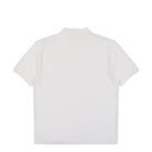 Lacoste Classic Fit Knit Polo Shirt White Polo Shirt AH1043-00 70V Close-up | Overkill
