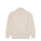 Lacoste High Neck Full-Zip Heavy Wool Sweater Lapland Cardigans AH5175-00 XFJ Close-up | Overkill
