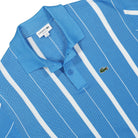 Lacoste Striped Polo Shirt Blue / White Polo Shirts Close-up | Overkill