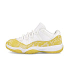 Jordan Wmns Air Jordan 11 Retro Low White-Tour Yellow - White Low Top Sneakers AH7860 107 | Overkill