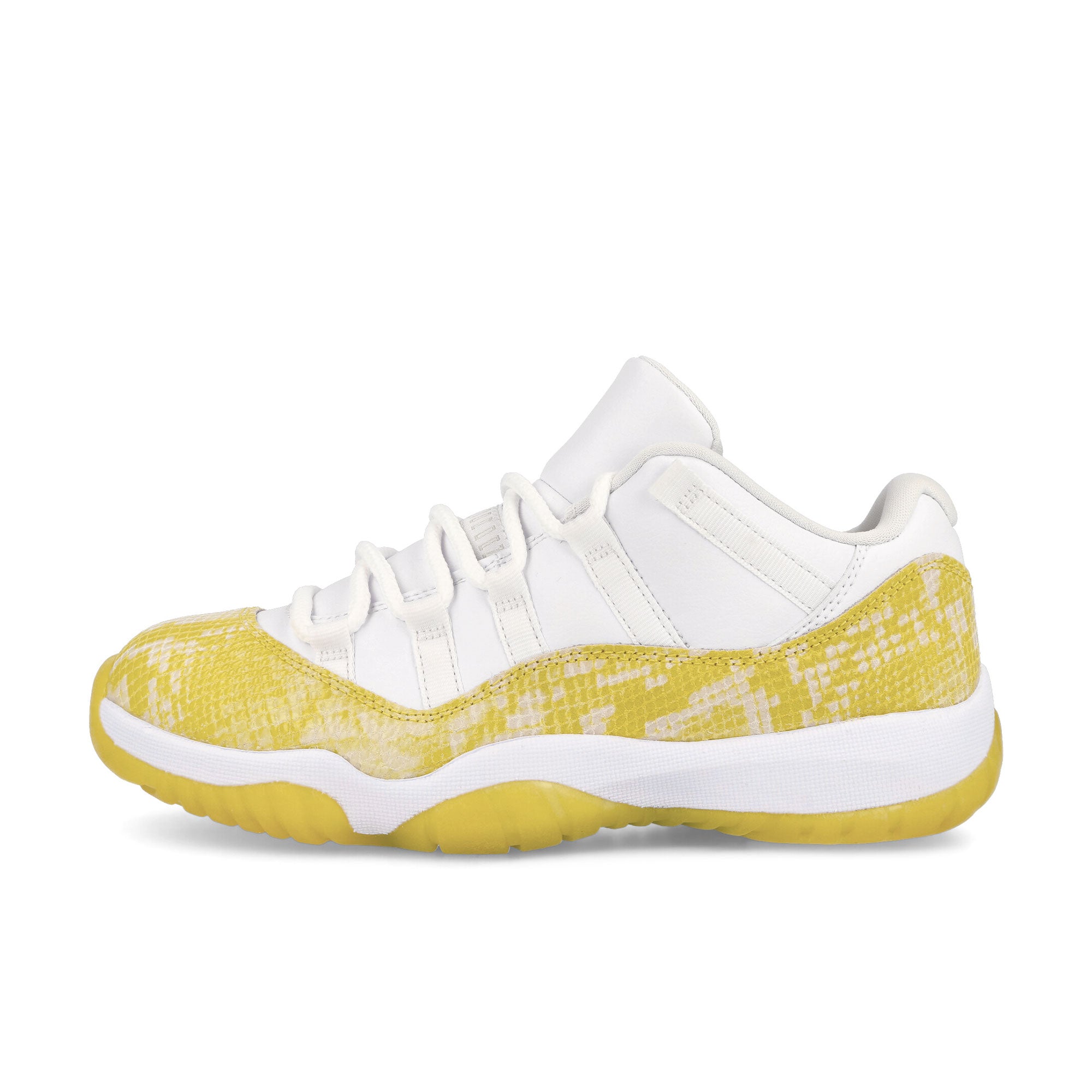 Jordan Wmns Air Jordan 11 Retro Low White-Tour Yellow - White Low Top Sneakers AH7860 107 | Overkill
