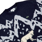 Lacoste Crewneck Sweatshirt Marine Sweatshirt AH9909-00 HHW Detailfoto | Overkill
