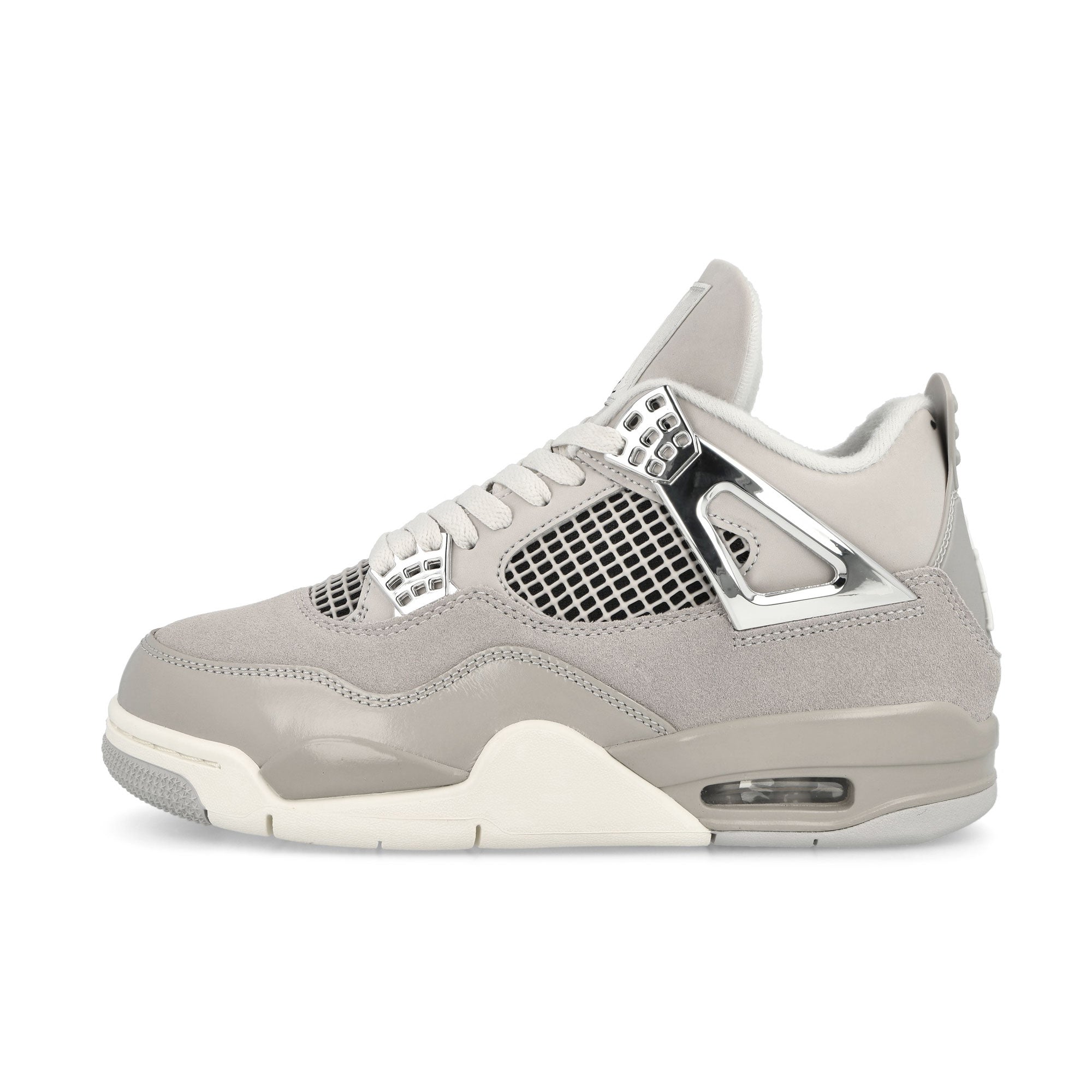 Jordan Wmns Air Jordan 4 Retro Light Iron Ore / Sail - Neutral Grey - Black Sneakers AQ9129 001 | Overkill