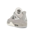 Jordan Wmns Air Jordan 4 Retro Light Iron Ore / Sail - Neutral Grey - Black Sneakers  Material | Overkill