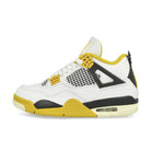 Jordan Wmns Air Jordan 4 Retro White / Coconut Milk - Vivid Sulfur High Top Sneakers AQ9129 101 | Overkill