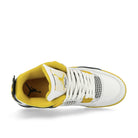 Jordan Wmns Air Jordan 4 Retro White / Coconut Milk - Vivid Sulfur High Top Sneakers  Detailfoto | Overkill
