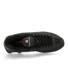 Nike Wmns Shox R4 Black / Black - Black - Max Orange Low Top Sneakers  Detailfoto | Overkill