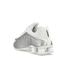 Nike Wmns Shox R4 White / White - Metallic Silver - Max Orange Low Top Sneakers  Material | Overkill