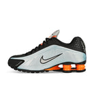 Nike W Shox R4 Blue Tint / Metallic Silver- Total Orange Low Top Sneakers AR3565 401 | Overkill