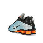 Nike W Shox R4 Blue Tint / Metallic Silver- Total Orange Low Top Sneakers  Material | Overkill