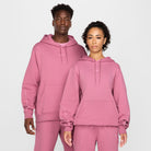 Nike NRG CS Fleece Hoodie Desert Berry / Elemental Pink Hoodies Close-up | Overkill