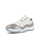 Jordan Air Jordan 11 Retro Low White-University Blue - Cement Grey Low Top Sneakers  Close Up | Overkill