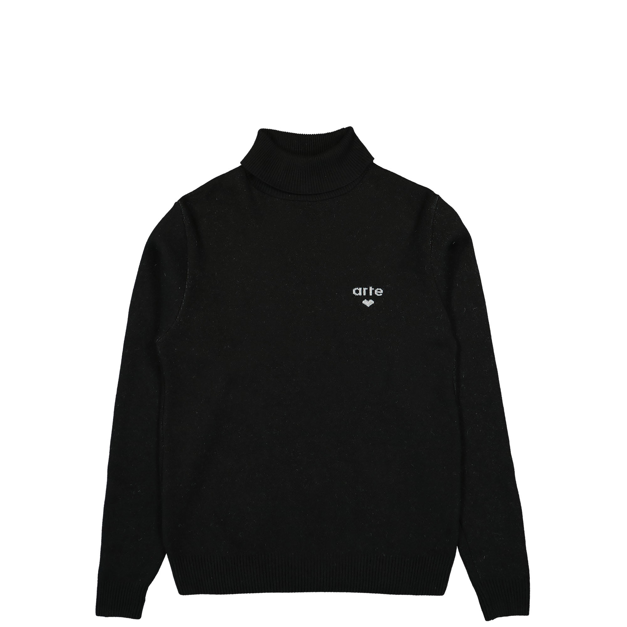 Arte Antwerp Kole Logo Sweater Black Sweatshirts AW23-086K / Black | Overkill