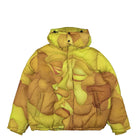 Kidsuper Studios Kissing Puffer Jacket Gold Puffer Jackets AW23-OW-02 | Overkill