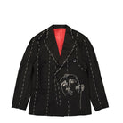 Kidsuper Studios Hand Embroidered Suit Top Black Jackets AW23-SUT-3 | Overkill