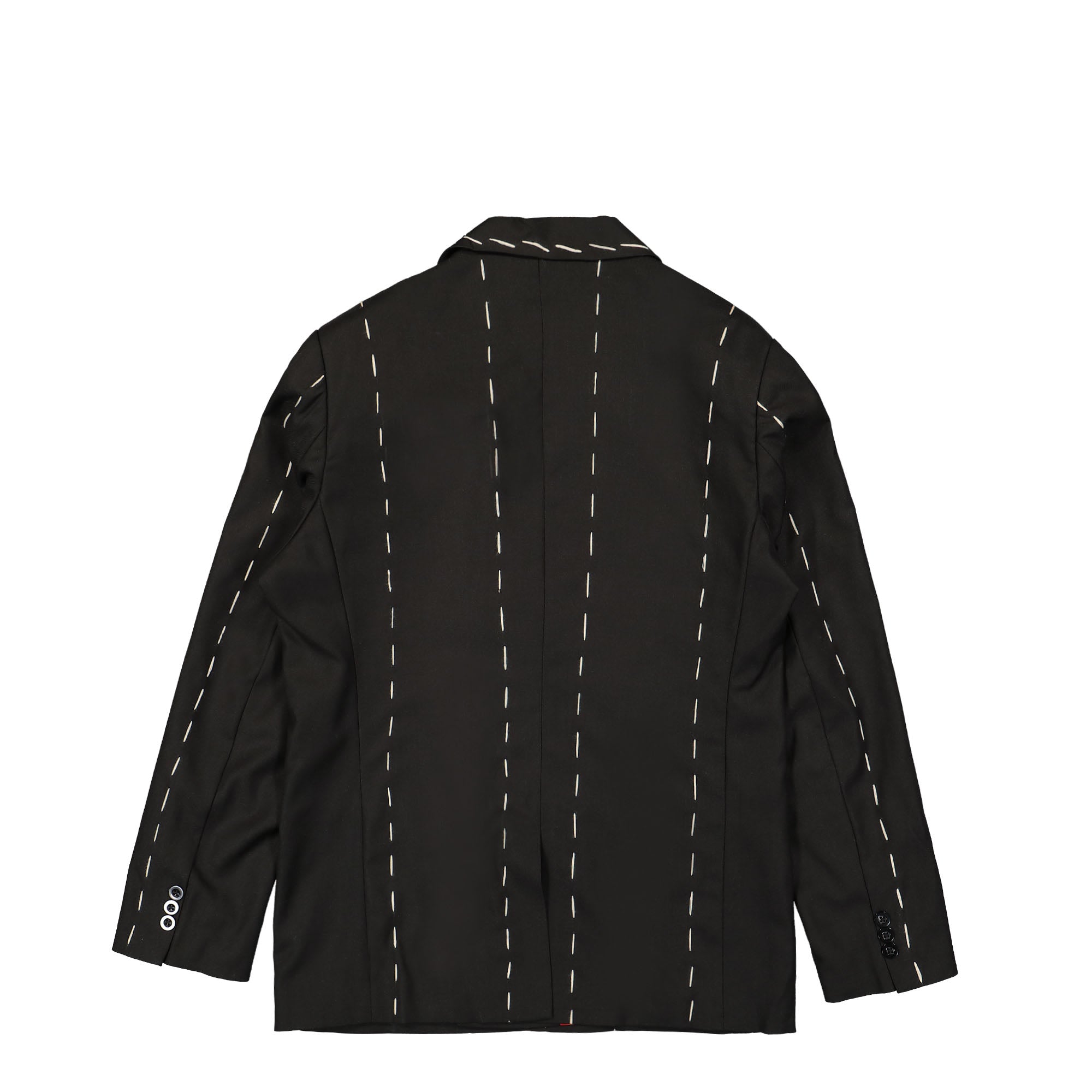 Kidsuper Studios Hand Embroidered Suit Top Black Jackets Material | Overkill