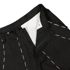 Kidsuper Studios Hand Embroidered Suit Bottom Black Casual Pants Detailfoto | Overkill