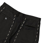 Kidsuper Studios Hand Embroidered Suit Bottom Black Casual Pants Detail view 1 | Overkill