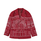 Kidsuper Studios Comedie De Kidsuper Suit Top Burgundy Jackets AW23-SUT-7 | Overkill