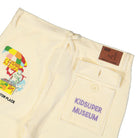 Kidsuper Studios Museum Embroidered Cord Pants Cream Casual Pants Detail view 1 | Overkill