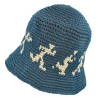 Kidsuper Studios Running Guys Crochet Hat Blue Bucket Hats  Material | Overkill