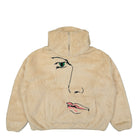 Kidsuper Studios Embroidered Fleece 3/4 Zip Cream Sweatshirts AW23-OW-12 | Overkill