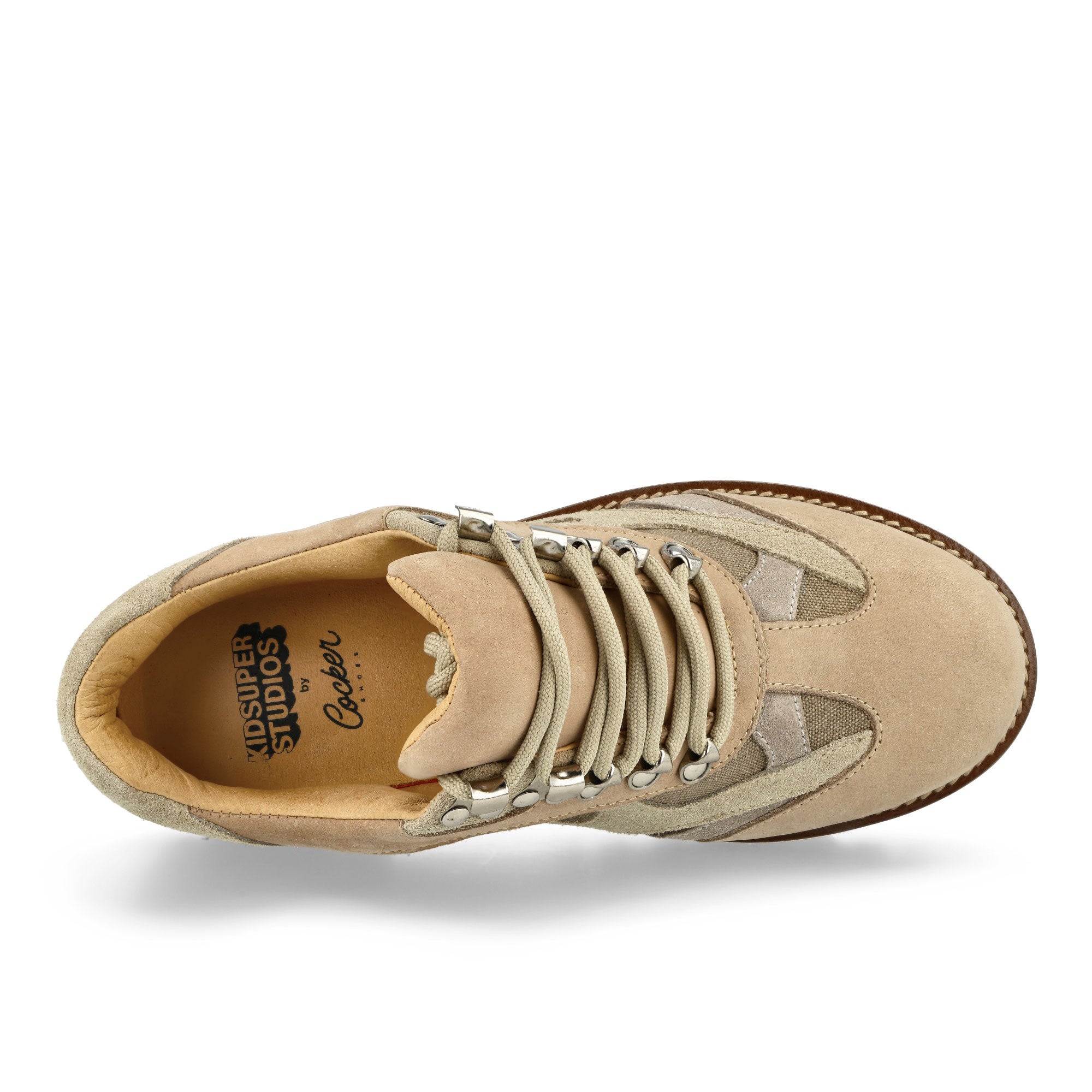 Kidsuper Studios Low Boots With Swirls Tan Loafers & Lace ups  Detailfoto | Overkill