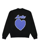 Arte Antwerp Cohen Back Heart Sweater Black Sweatshirts Close-up | Overkill