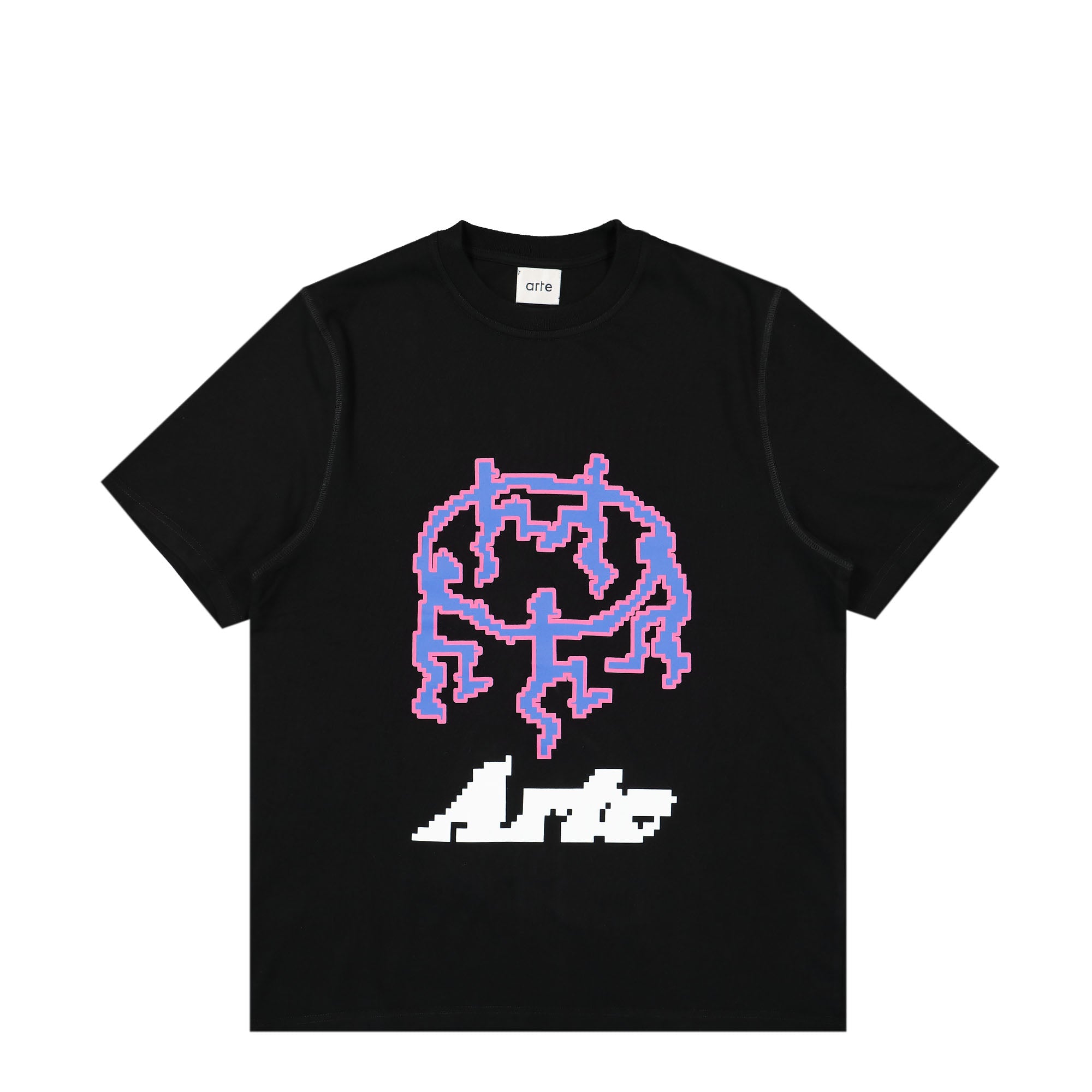 Arte Antwerp Tommy Pixel Dancers T-Shirt Black T-Shirts AW23-054T / Black | Overkill