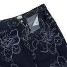 Arte Antwerp Flower Stitch Pants Navy Jeans Detailfoto | Overkill