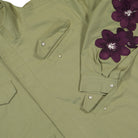 Arte Antwerp Flower Embroidery Jacket Olive Green Jackets Detailfoto | Overkill