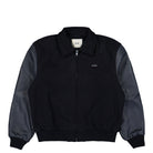 Arte Antwerp Embroidered Flower Varsity Jacket Navy Bomber & Varsity Jackets AW24-107J | Overkill