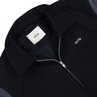 Arte Antwerp Embroidered Flower Varsity Jacket Navy Bomber & Varsity Jackets Material | Overkill