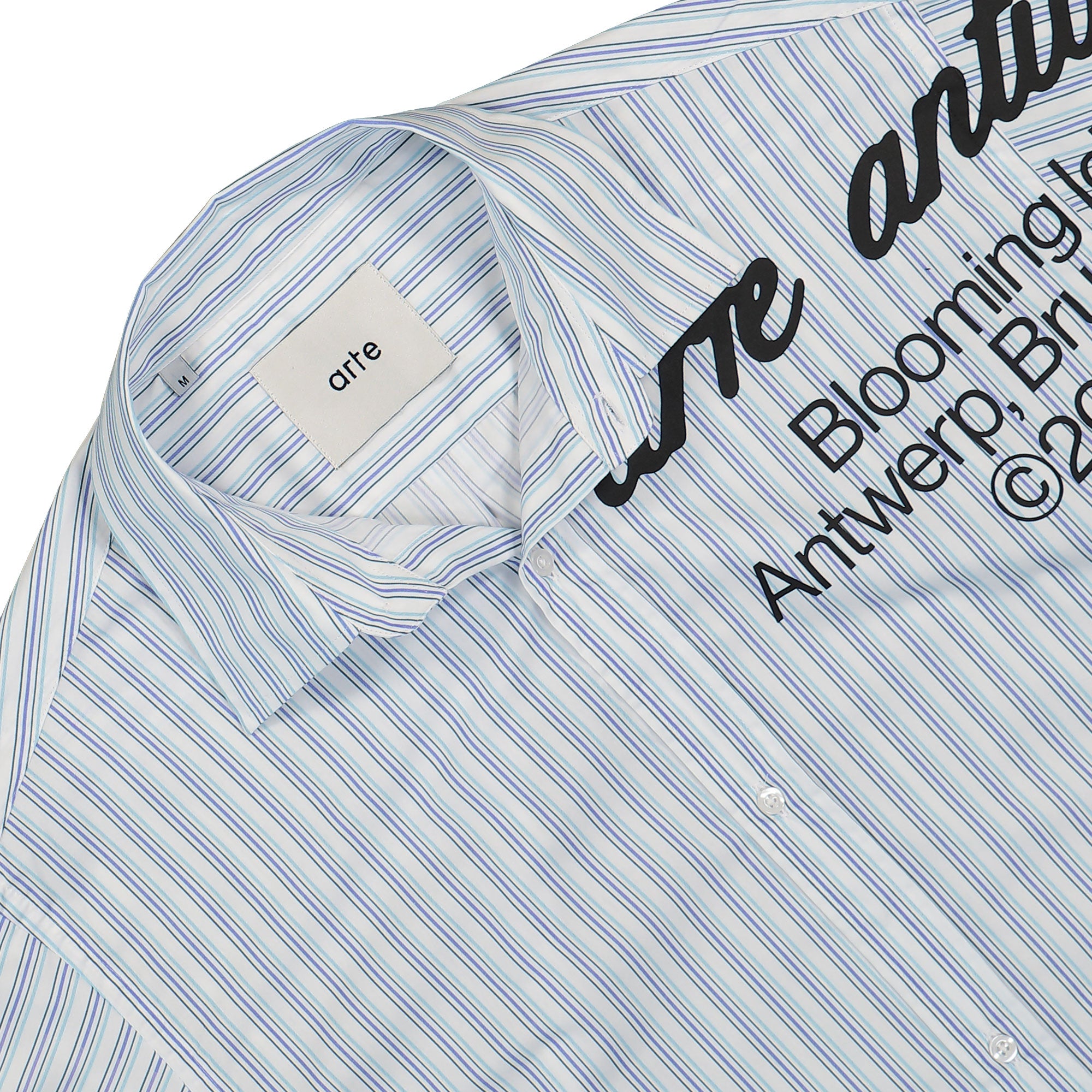 Arte Antwerp Blooming Ideas Shirt Striped Shirts Close-up | Overkill