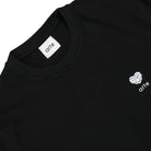 Arte Antwerp Heart Logo T-Shirt Black T-Shirts Close-up | Overkill