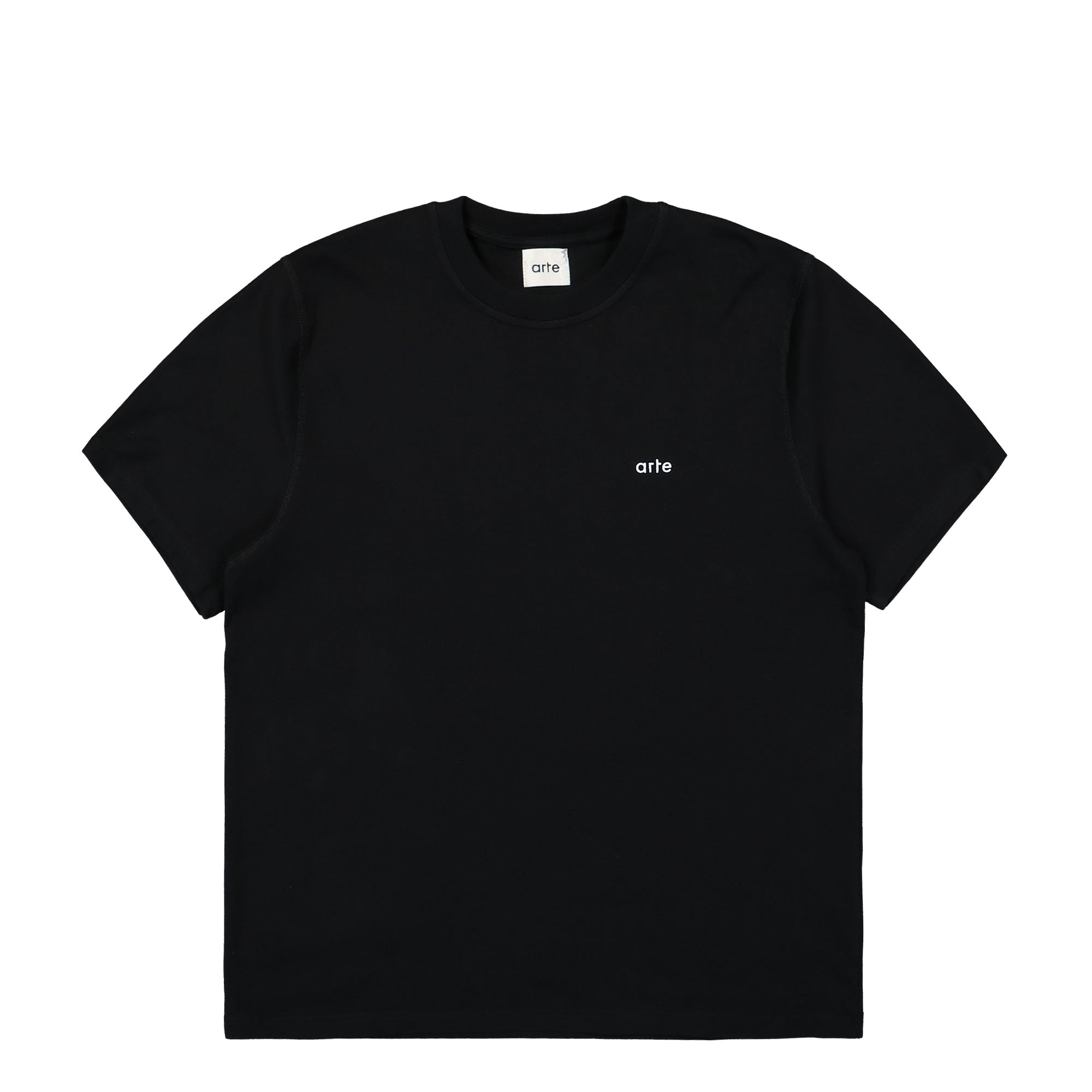 Arte Antwerp Flowers Back T-Shirt Black T-Shirts AW24-115T | Overkill
