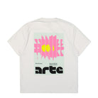 Arte Antwerp Flower Poster T-Shirt White T-Shirts Close-up | Overkill