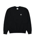 Arte Antwerp Heart Flower Crewneck Sweatshirt Black Sweatshirts AW24-128C-BLK | Overkill