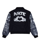 Arte Antwerp Art Saves College Jacket Navy Bomber & Varsity Jackets AW25-074J Close-up | Overkill