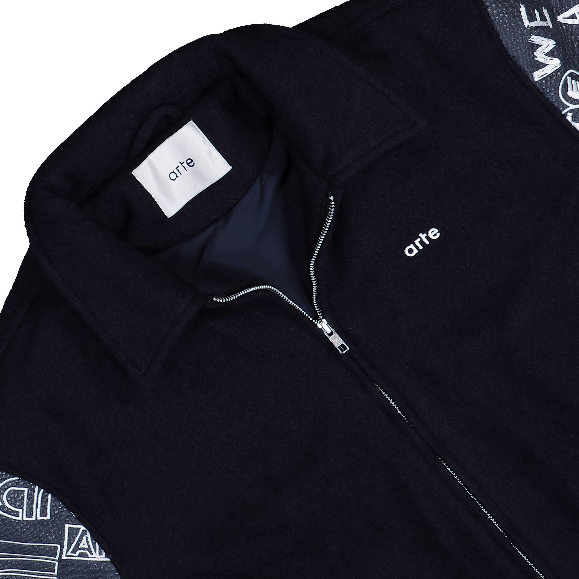 Arte Antwerp Art Saves College Jacket AW25-074J / Navy | OVERKILL